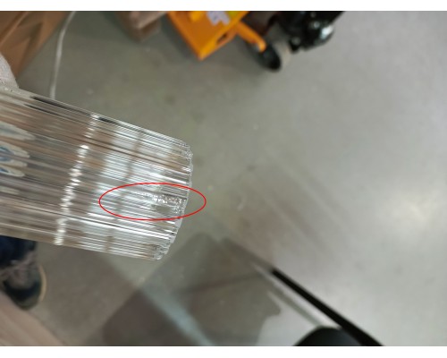 utsenka-SL6224.401.01 Светильник настенный ST-Luce Черный/Прозрачный LED 1*8W 4000K BAMBOO