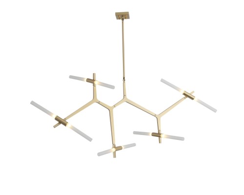 SL947.202.10 Люстра потолочная ST-Luce Золотистый/Белый G9 10*5W LACONICITA