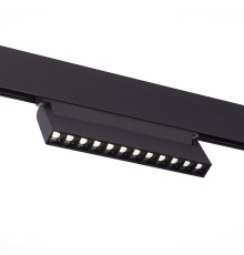 Магнитный трековый светильник Черный LED 1*12W 3000K 1 009Lm Ra>90 36° IP20 L219xW22xH1 СКАЙЛАЙН 48V