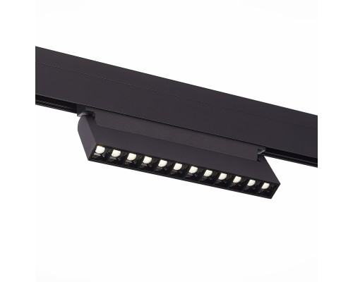 Магнитный трековый светильник Черный LED 1*12W 3000K 1 009Lm Ra>90 36° IP20 L219xW22xH1 СКАЙЛАЙН 48V