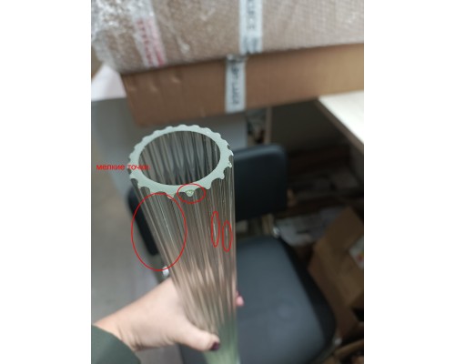 utsenka-SL6224.403.01 Светильник подвесной ST-Luce Черный/Прозрачный LED 1*8W 4000K BAMBOO