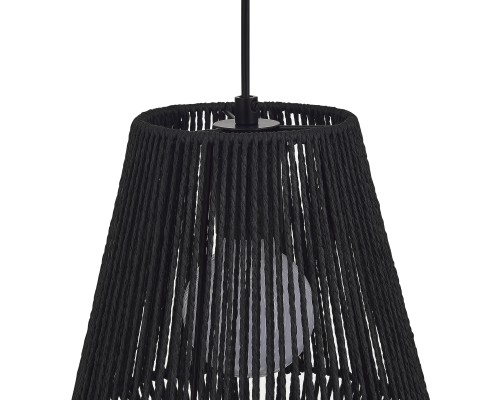 SLE6025-413-01 Светильник подвесной черный/черный E27 1*40W ETTAN