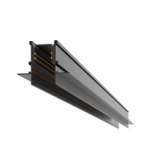 ST004.439.12.1 Шинопровод магнитный встраиваемый под ГКЛ 12мм ST-Luce Черный Длина 3 000мм SKYLINE 48