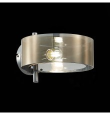 SL483.701.01 Светильник настенный Хром/Дымчатый E27 1*40W FORESTA