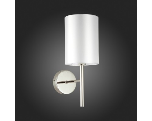 SLE107301-01 Светильник настенный Никель/Белый E14 1*40W NOIA