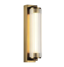 utsenka-SL6224.301.01 Светильник настенный ST-Luce Латунь/Прозрачный LED 1*8W 4000K BAMBOO