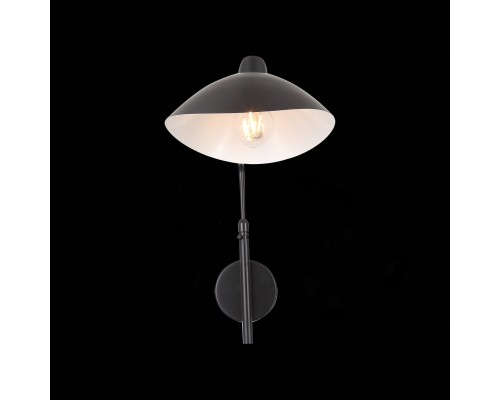 SL305.401.01 Бра ST-Luce Черный/Черный, Белый E27 1*60W SPRUZZO
