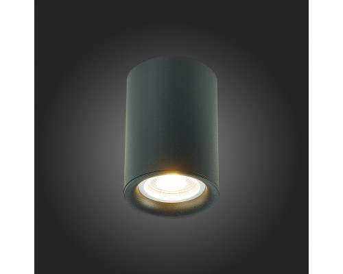 ST114.407.01 Светильник потолочный Черный GU10 1*50W  IP20 L65xW65xH93 220V Без ламп Накладные светильники