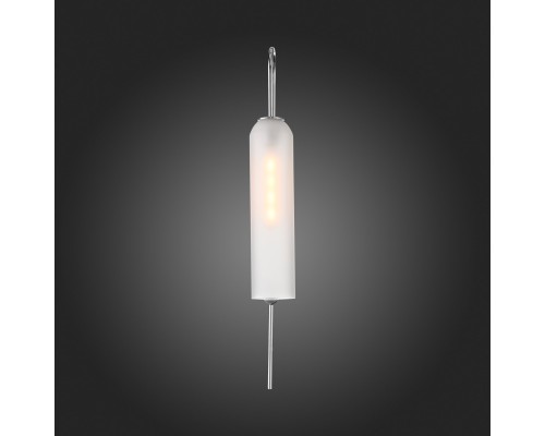 SL1145.151.01 Светильник настенный ST-Luce Хром/Белый E27 1*60W CALLANA