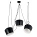 SLE120643-03.1 Светильник подвесной Черный/Черный E27 3*40W TRIESTE