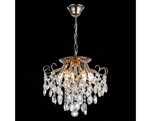 SL846.202.06 Люстра подвесная ST-Luce Золотистый/Прозрачный E14 6*40W ORECCHINI