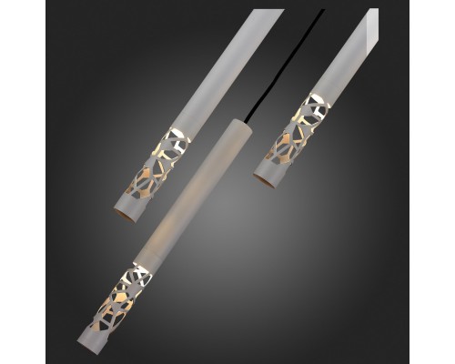 SL1577.503.03 Светильник подвесной ST-Luce Белый/Белый LED 3*5W 3000K FIZORIO