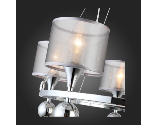 SLE107103-05 Светильник подвесной Хром/Серебристый E14 5*40W PAZIONE
