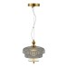 SL6122.303.01 Светильник подвесной ST-Luce Латунь/Латунь, Дымчатый LED 1*8W 3000K ОРИЕНТАЛЬ