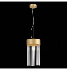 SL1225.203.01 Светильник подвесной ST-Luce Золотистый/Золотистый, Прозрачный E27 1*60W CONTATTO