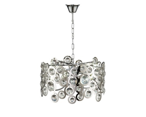 SL1103.103.08 Светильник подвесной ST-Luce Хром/Прозрачный,Хром E14 8*60W LETINA