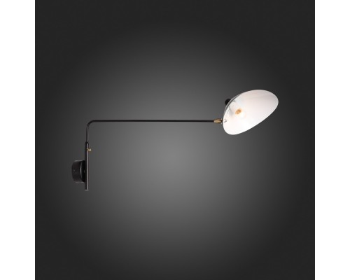 SL305.401.01 Бра ST-Luce Черный/Черный, Белый E27 1*60W SPRUZZO