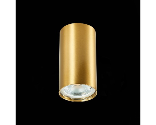 ST110.207.01 Светильник потолочный Золотистый GU10 1*50W  IP20 D54xH100 220V Без ламп Накладные светильники