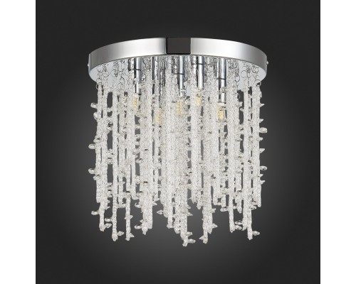SLE103302-05 Светильник потолочный Хром/Прозрачный G9 LED 5*3W LUCCHIO