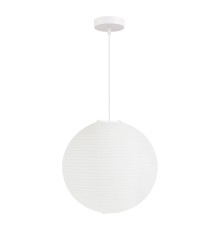 SLE6020-513-01 Светильник подвесной EVOLUCE белый D400mm E27 1*60W MOON