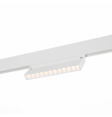Магнитный трековый светильник белый LED 1*12W 3000K 1 009Lm Ra>80 36° IP20 L219xW22xH10 СКАЙЛАЙН 48V