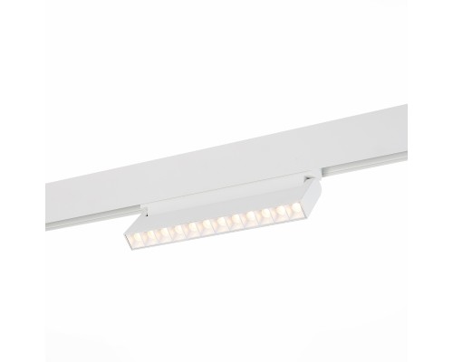 Магнитный трековый светильник белый LED 1*12W 3000K 1 009Lm Ra>80 36° IP20 L219xW22xH10 СКАЙЛАЙН 48V