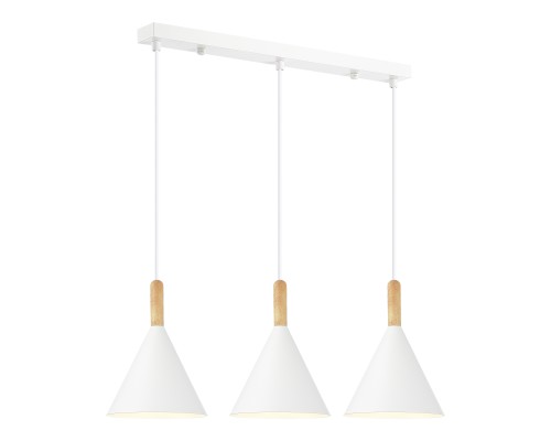 SLE1255-503-03 Светильник подвесной Белый/Белый E27 3*40W ARKET