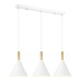 SLE1255-503-03 Светильник подвесной Белый/Белый E27 3*40W ARKET