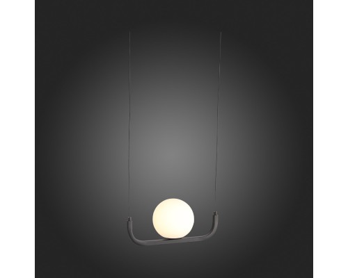 SL1581.403.01 Светильник подвесной ST-Luce Черный/Белый LED 1*8W 3200K BOTELLI