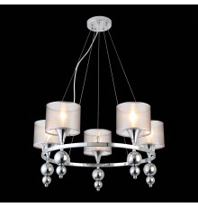 SLE107103-05 Светильник подвесной Хром/Серебристый E14 5*40W PAZIONE