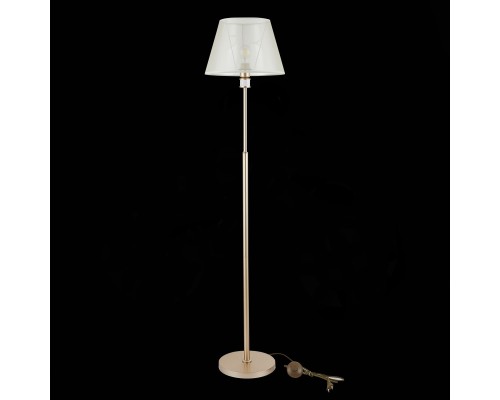 SLE107505-01 Светильник напольный Золотистый/Шампань E27 1*60W MANILA