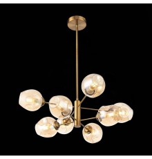 SL1500.203.08 Светильник подвесной ST-Luce Золотистый/Янтарный E14 8*40W FOVIA