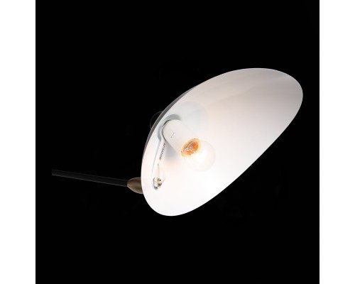 SL305.401.01 Бра ST-Luce Черный/Черный, Белый E27 1*60W SPRUZZO