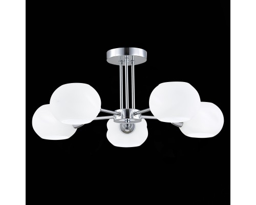 SLE104302-05 Светильник потолочный Хром/Белый E14 5*40W LANTA