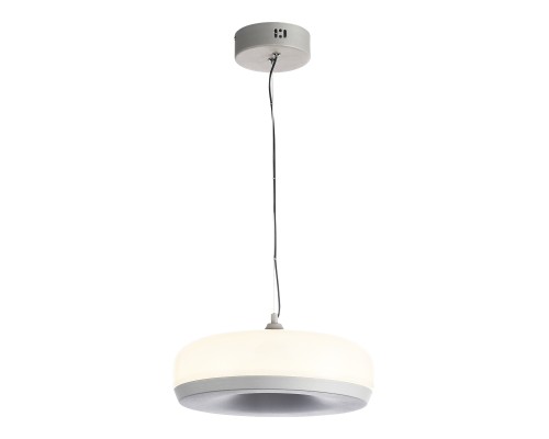 SL6014.503.01 Светильник подвесной ST-Luce Серый/Молочный LED 1*42W 3000K RIPPLE