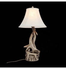 SL153.704.01 Прикроватная лампа ST-Luce Светло-коричневый/Бежевый E14 1*40W (из 2-х коробок) RENNA