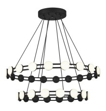 SL6610.403.36 Светильник подвесной ST-Luce черный/белый LED 1*70W 4000K MONRO