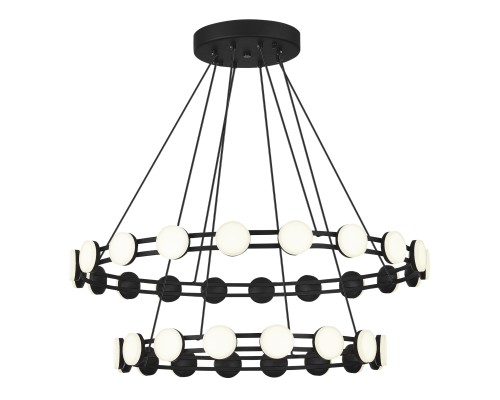 SL6610.403.36 Светильник подвесной ST-Luce черный/белый LED 1*70W 4000K MONRO