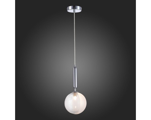 SLE1096-103-01 Подвес Хром/Прозрачный G9 LED 1*5W AVEIRO