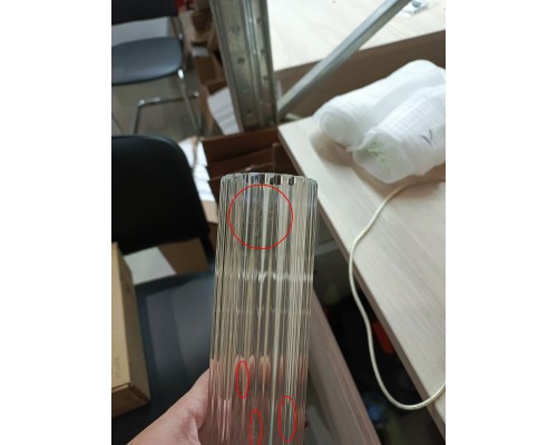 utsenka-SL6224.303.01 Светильник подвесной ST-Luce Латунь/Прозрачный LED 1*8W 4000K BAMBOO