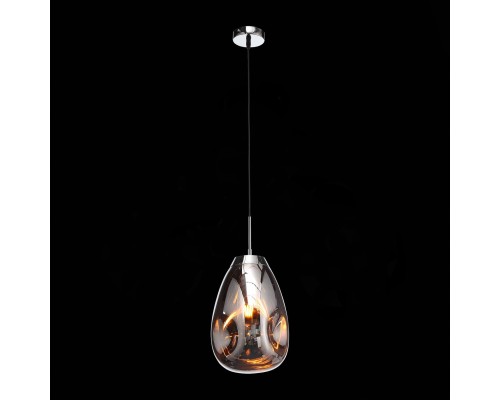 SL328.103.01 Светильник подвесной ST-Luce Хром/Хром E27 1*60W AEREO