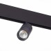 Магнитный трековый светильник Черный LED 1*7W 4000K 595Lm Ra>90 36° IP20 D44xH90 48V СКАЙЛАЙН 48V