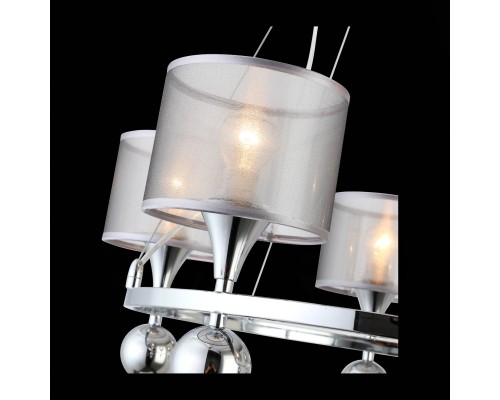 SLE107103-05 Светильник подвесной Хром/Серебристый E14 5*40W PAZIONE