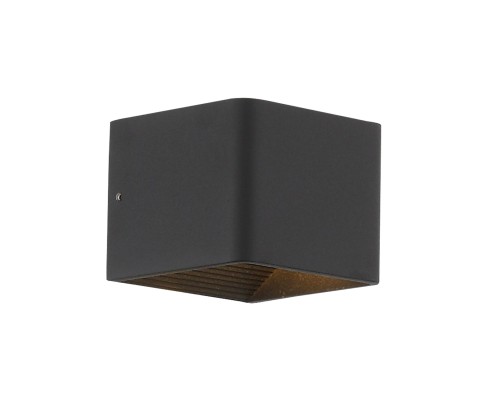 SL455.041.01 Светильник настенный ST-Luce Черный/Черный LED 1*6W 3000K GRAPPA 2