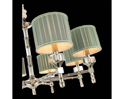 SL1121.103.08 Люстра подвесная ST-Luce Никель/Оливковый E14 8*40W OLEO