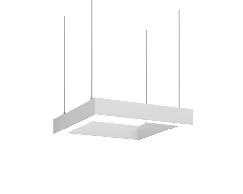 Светильник светодиодный подвесной Белый LED 1*32W 4000K Ra>84 IP40 L500xW500x50x Коммерческое освещение