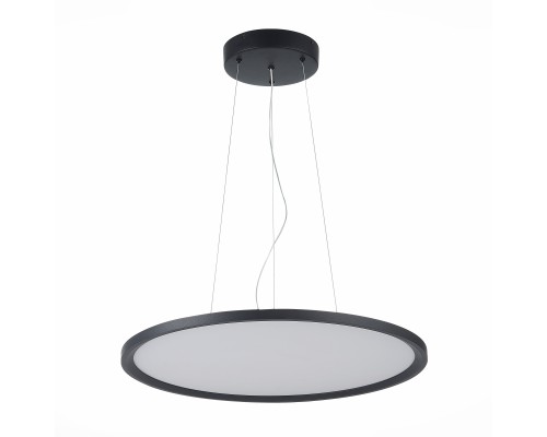 ST602.443.56 Светильник подвесной Черный LED 1*56W 4000K 5 040Lm Ra>80 120 IP20 D600xH36 185-265V Подвесные светильники