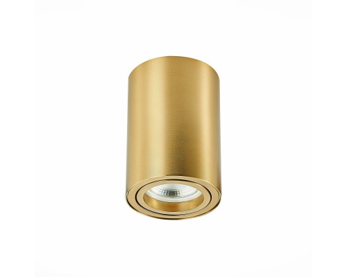 ST108.207.01 Светильник потолочный Золотистый GU10 1*50W  IP20 D70xH100 220V Без ламп Накладные светильники