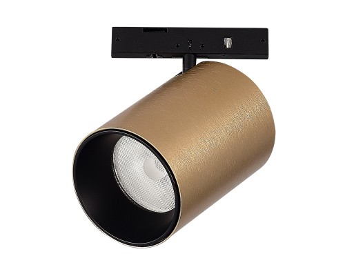 ST671.336.09PWM4 Магнитный трековый светильник Латунь LED 1*9W 3000K 500Lm Ra>90 36о IP20 D45xH63 24 SUPER5