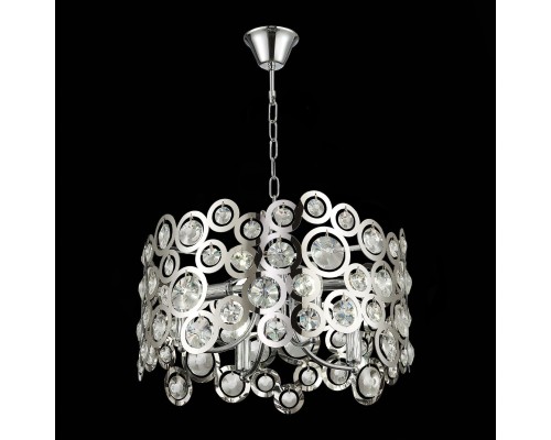 SL1103.103.08 Светильник подвесной ST-Luce Хром/Прозрачный,Хром E14 8*60W LETINA